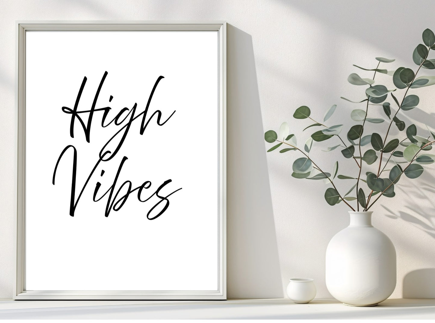 High Vibes | Inspirational Print - Instant Download - Auxano Life