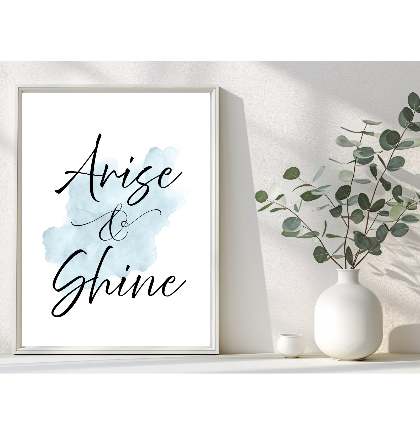 Arise & Shine | Inspirational Wall Art or Printable Download - Auxano Life