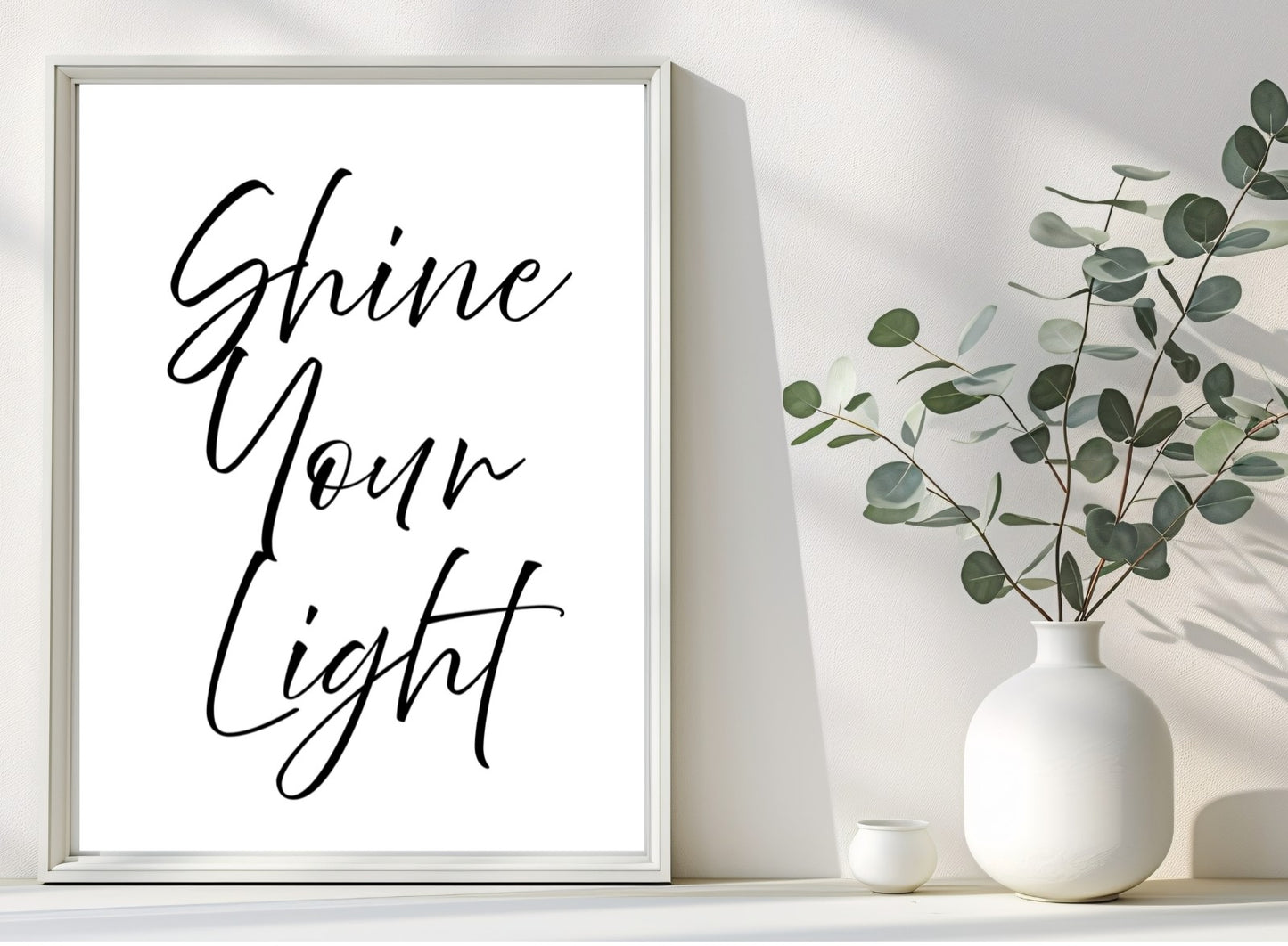 Shine Your Light | Inspirational Print - Instant Download - Auxano Life