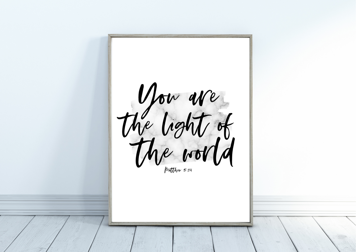 You are the Light of the World | Decor Print - Auxano Life